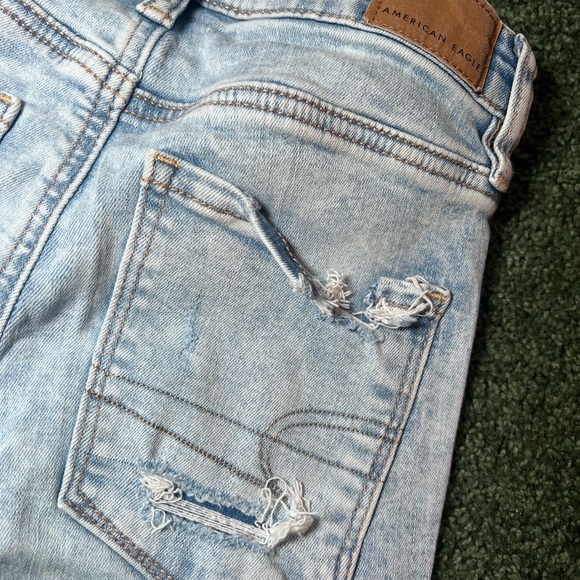 ✨ Size 00 AE Ripped Acid-Wash Jeans 🤍 - Picture 5 of 6